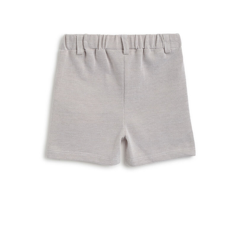 Boys Medium Natural T-shirt with Short Pants image number 3